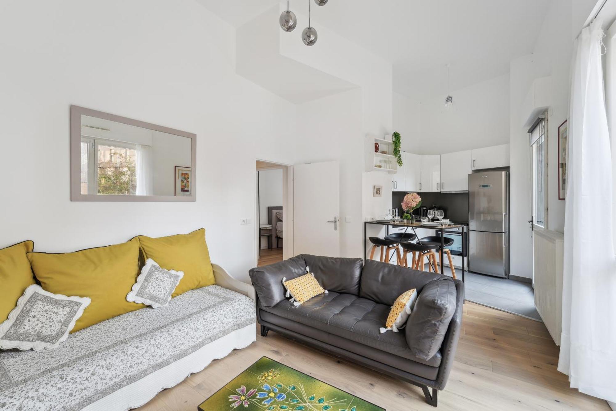 Chic Terrace Garden Parking * Asnieres-sur-Seine